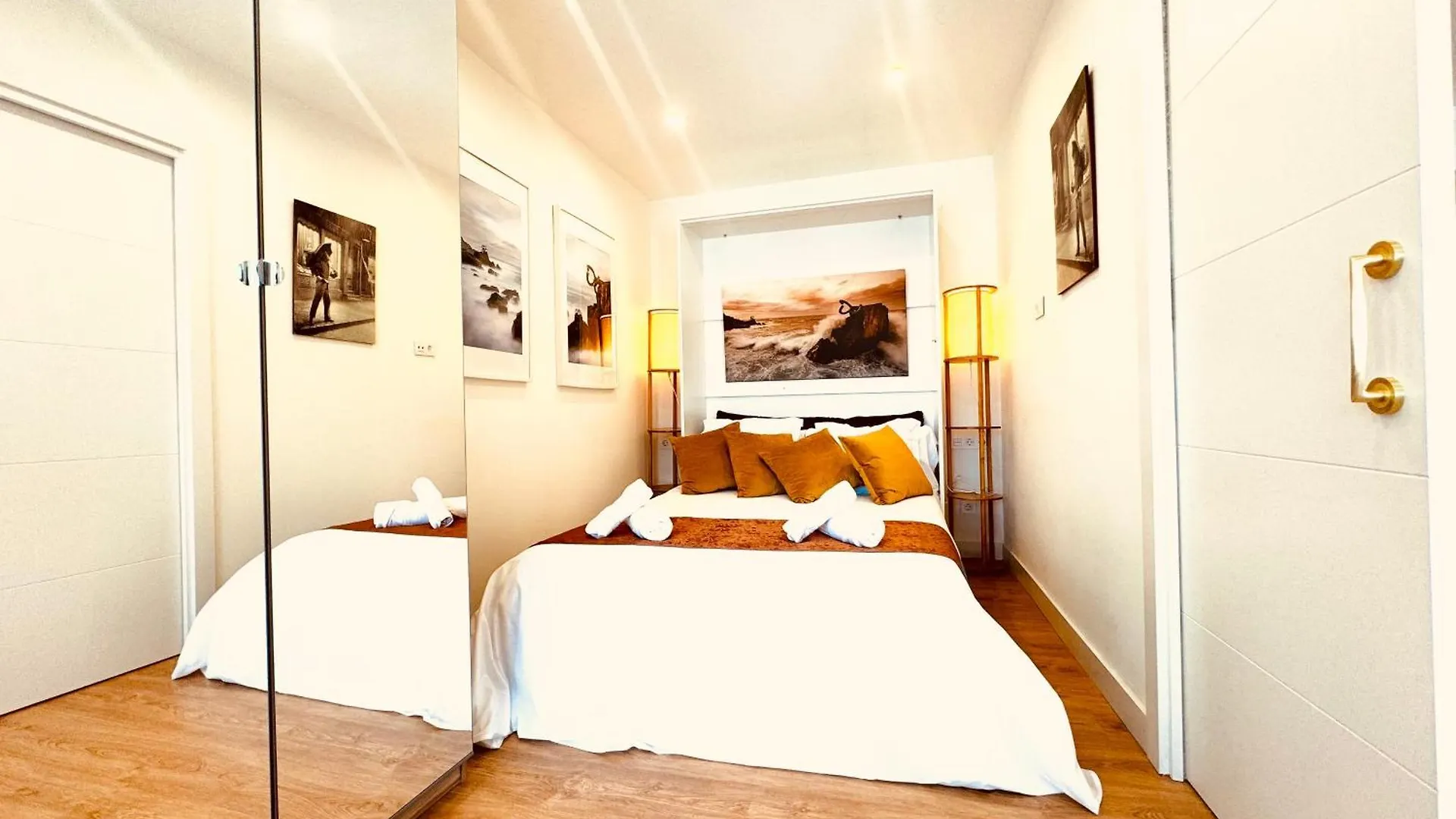 Bahia Luxurious Apartment, 3 Double Rooms, Free Parking, Terrace, Brand New 산세바스티안 스페인